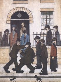 Laurence Stephen Lowry, Incidente na rua